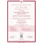 Wall applique spotlight in ceramic, glass and metal different finishes Joy Ferroluce Viadurini