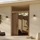 Outdoor Wall Lamp in Antique Brown Metal - Saint Tropez by Il Fanale Viadurini