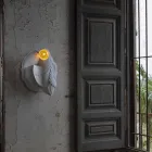 Wall Lamp in Matt White Ceramic Modern Italian Design - Tucano Viadurini