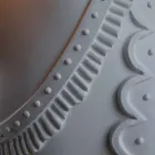 Wall Lamp in Matt White Ceramic Modern Italian Design - Tucano Viadurini