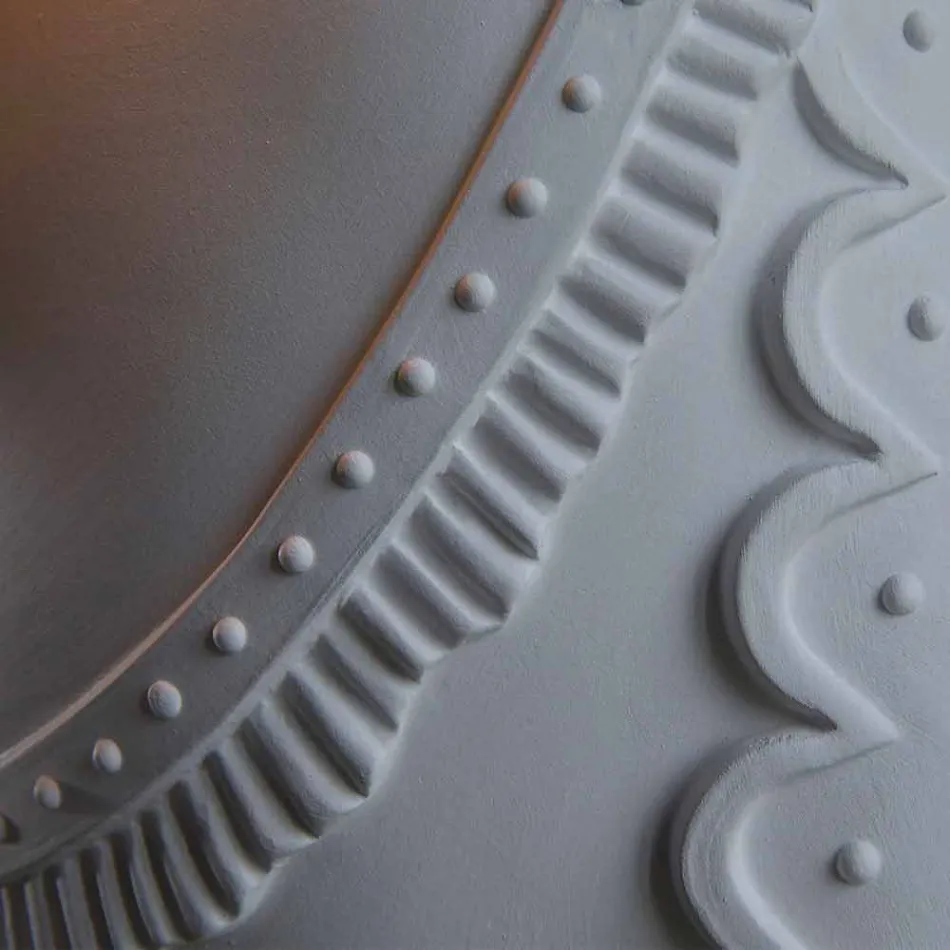 Wall Lamp in Matt White Ceramic Modern Italian Design - Tucano Viadurini