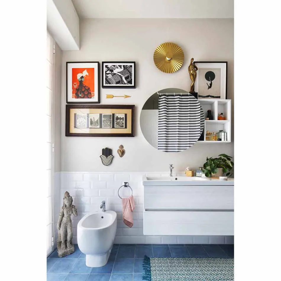 Wall Sconce in Pleated Natural Brass 2 Sizes - Pliè by Il Fanale Viadurini