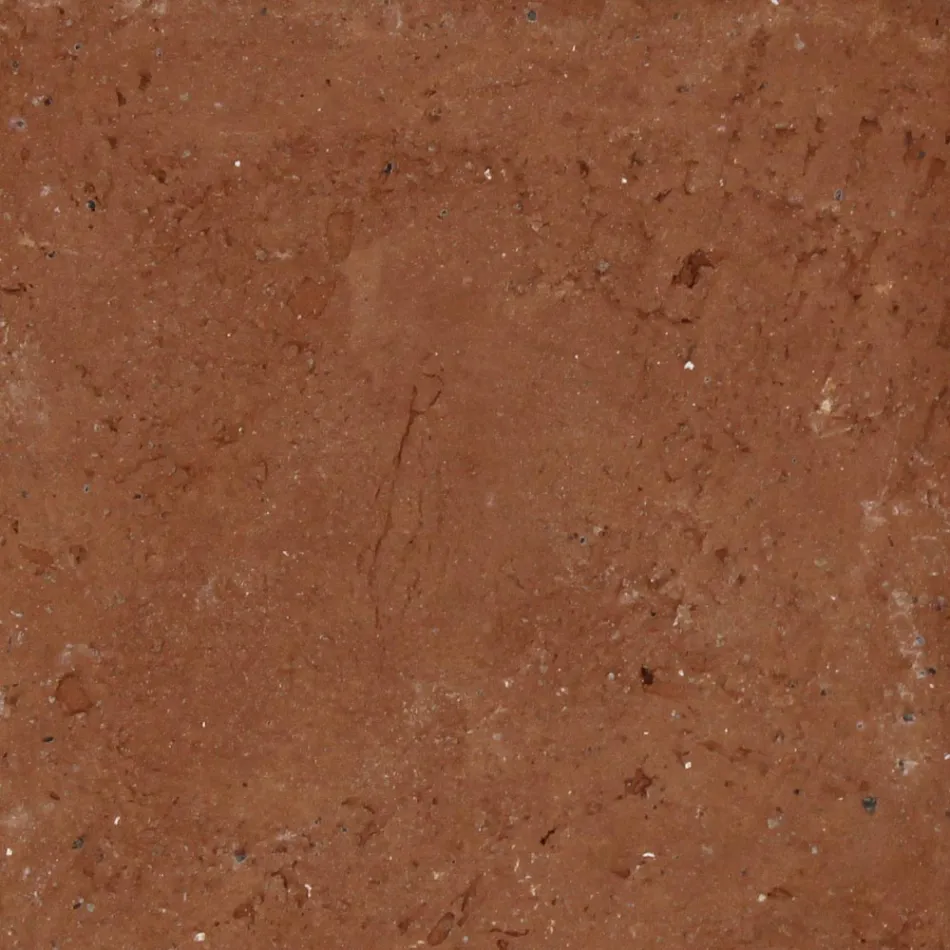 Handcrafted Applique in Tuscan Majolica and Brass Made in Italy - Toscot Rossi Viadurini