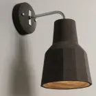 Handcrafted Applique in Tuscan Majolica and Brass Made in Italy - Toscot Rossi Viadurini