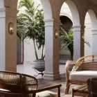 Handcrafted Wall Lamp in Glass and Brass 1 or 2 Lights - Bound by Il Fanale Viadurini