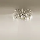 Artisan Wall Lamp in Venetian Glass and Metal Made in Italy - Jason Viadurini