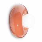 Wall light with opaline glass diffuser Made in Italy - Bumbum Viadurini