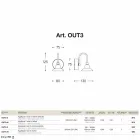 Light outside the first light Bugatti Aldo Bernardi Viadurini