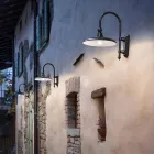 Classic Design Aluminium Outdoor Wall Lamp Made in Italy - Campobasso Viadurini