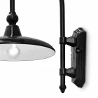 Classic Design Aluminium Outdoor Wall Lamp Made in Italy - Campobasso Viadurini
