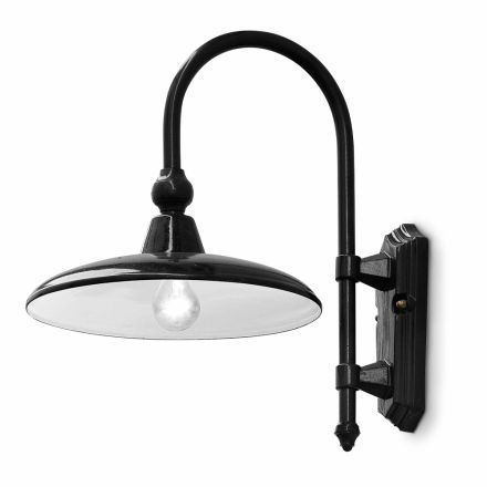 Classic Design Aluminium Outdoor Wall Lamp Made in Italy - Campobasso Viadurini