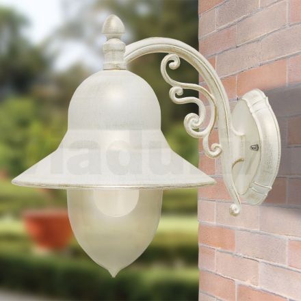 Outdoor Wall Lamp in Aluminium and Polycarbonate Made in Italy - Cassandra Viadurini
