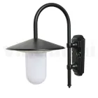 Vintage Outdoor Wall Lamp in Anthracite Aluminium Made in Italy - Belen Viadurini