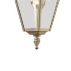 Classic Garden Wall Light in Hand-Decorated White Aluminium - Gorizia Viadurini