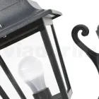 Garden Applique in Aluminium and Transparent Glass Made in Italy - Scintilla Viadurini