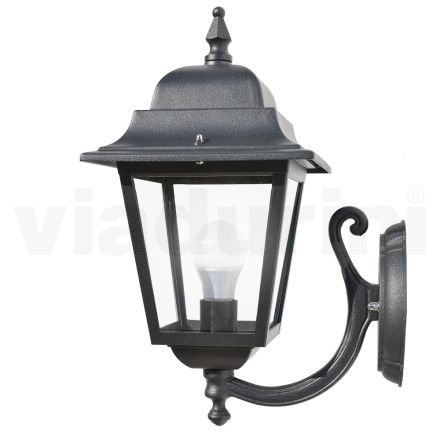 Garden Applique in Aluminium and Transparent Glass Made in Italy - Scintilla Viadurini