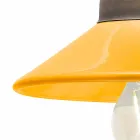 Lights in colored ceramic wall and brass Alice Ferroluce Viadurini