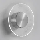 Nora - Metal Wall Light with Micro-Dotted Plexiglass Diffuser Viadurini