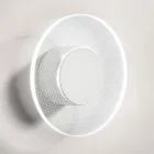 Nora - Metal Wall Light with Micro-Dotted Plexiglass Diffuser Viadurini