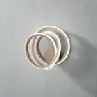 Wall Lamp in Gold Metal Modern Design Bedroom - Point Viadurini