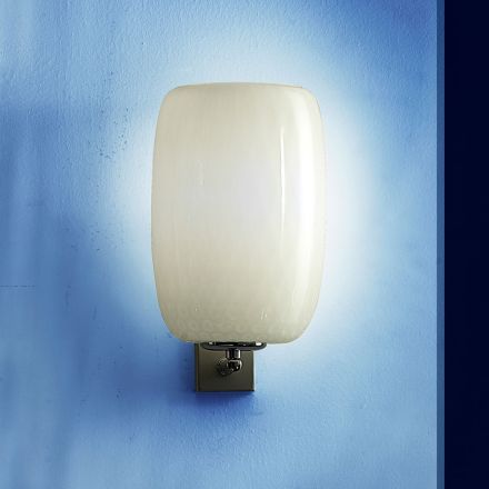 Made in Italy - Sibilla - Transparent or Cased Glass Wall Light Viadurini