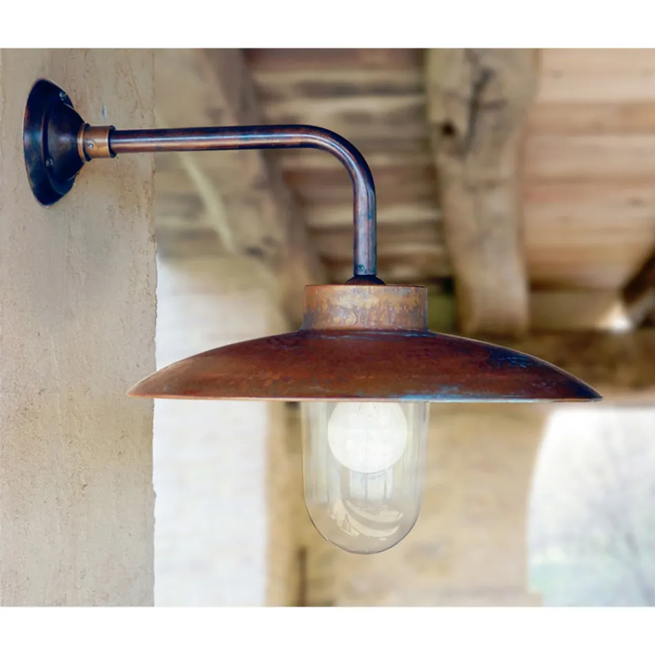 Nabucco wall light by Aldo Bernardi, brass queue lighting Viadurini