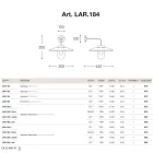 Nabucco wall light by Aldo Bernardi, brass queue lighting Viadurini