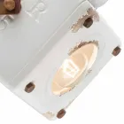 Wall vintage-style industrial ceramic and iron Julia Viadurini