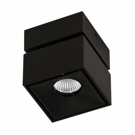 Decorative Led Wall Lamp in White or Black Aluminium for Interior - Vernon Viadurini