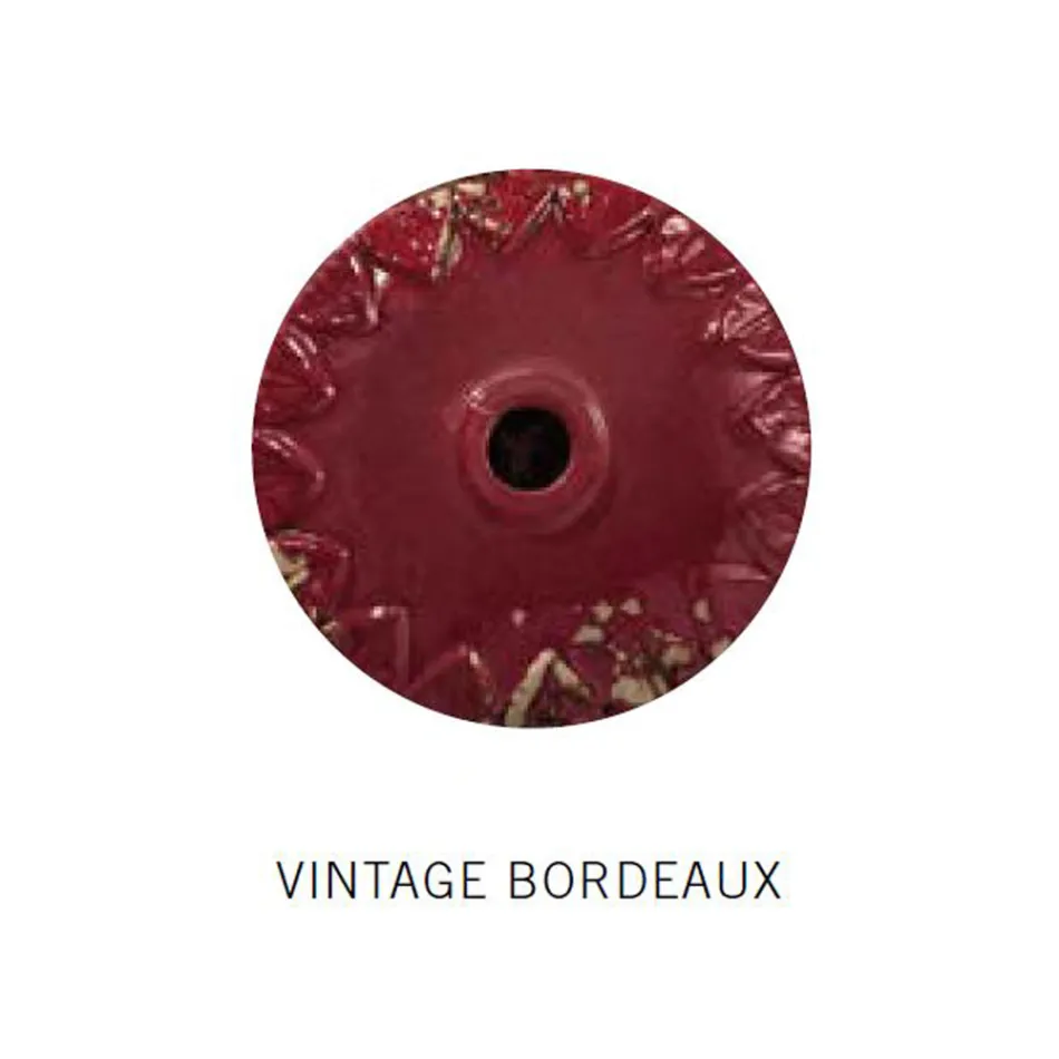 Industrial Design Wall Lamp in Iron and Ceramic Hand Made - Grunge Viadurini