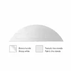 Design Wall Lamp in Metal Silver or White Finish Made in Italy - Jump Viadurini