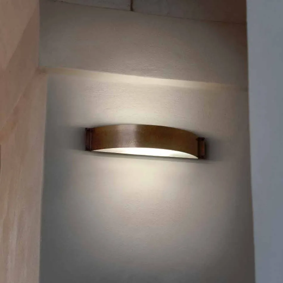 Fashion applique medium is copper and methacrylate Viadurini