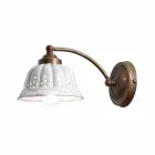 Applique art nouveau design ceramic Anita Il Fanale Viadurini