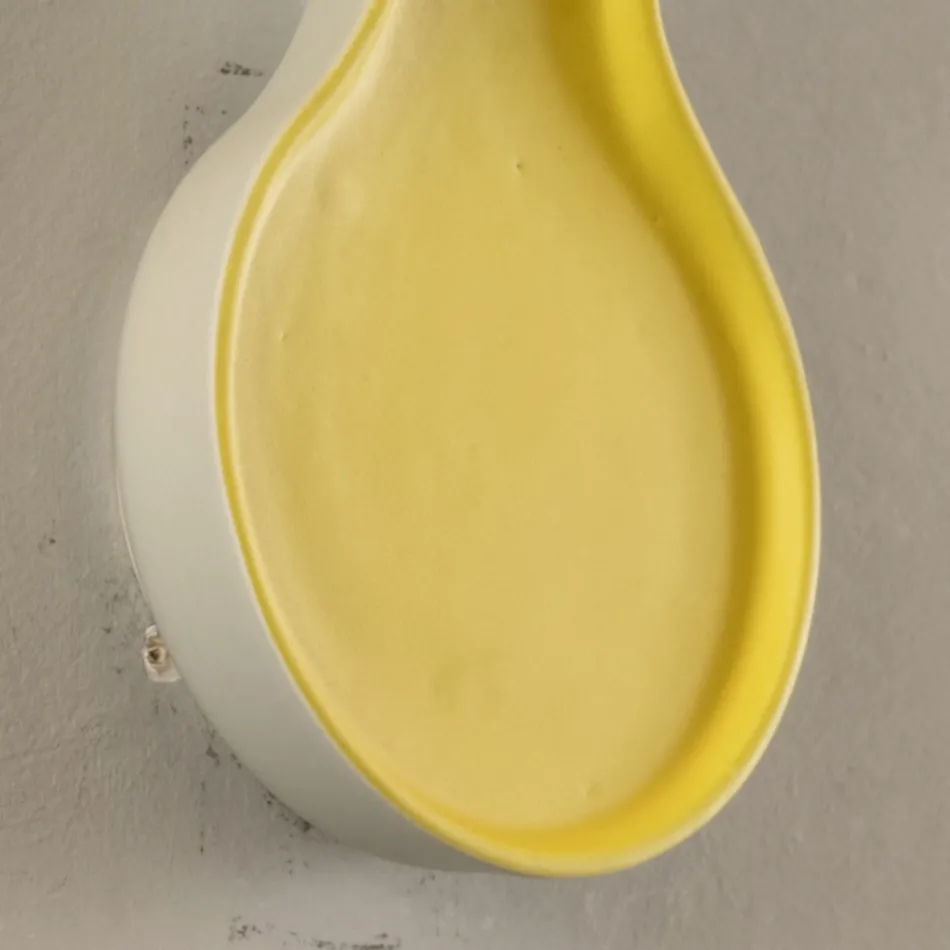 Ceramic and Aluminium Applique Handmade in Italy - Toscot Clover Viadurini