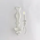 Made in Italy Wood and Lacquered Iron Wall Lights for Interior Decorating - Tuscany Viadurini