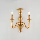 Made in Italy Wooden Wall Lights for Interior Decorating - Siena Viadurini