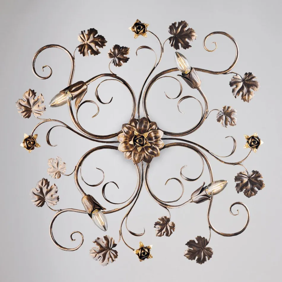 Chrome metal LED wall light for elegant and functional lighting – Fiore Viadurini