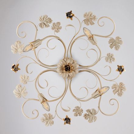 Chrome metal LED wall light for elegant and functional lighting – Fiore Viadurini