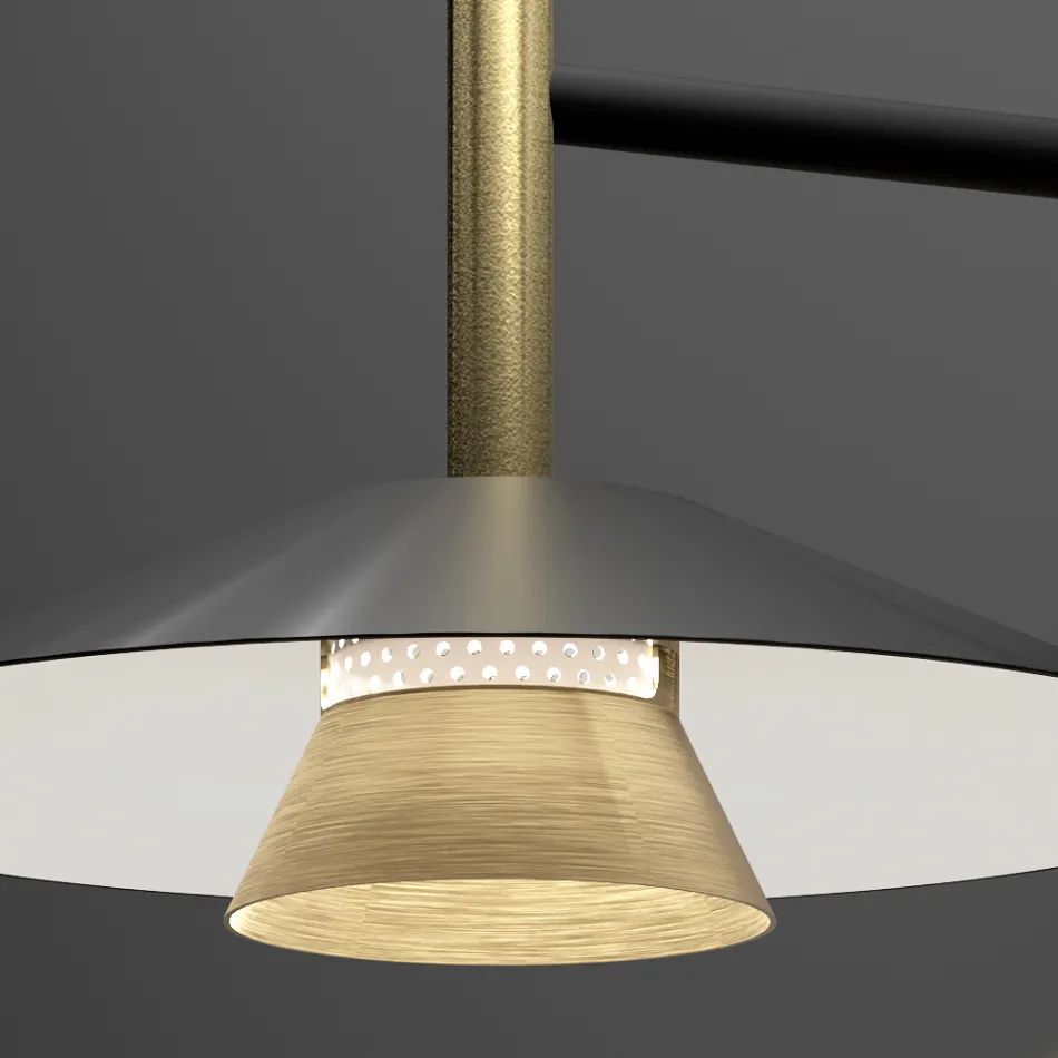 Metal Wall Lights in Various Finishes Made in Italy - Mira Viadurini