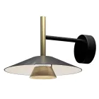 Metal Wall Lights in Various Finishes Made in Italy - Mira Viadurini