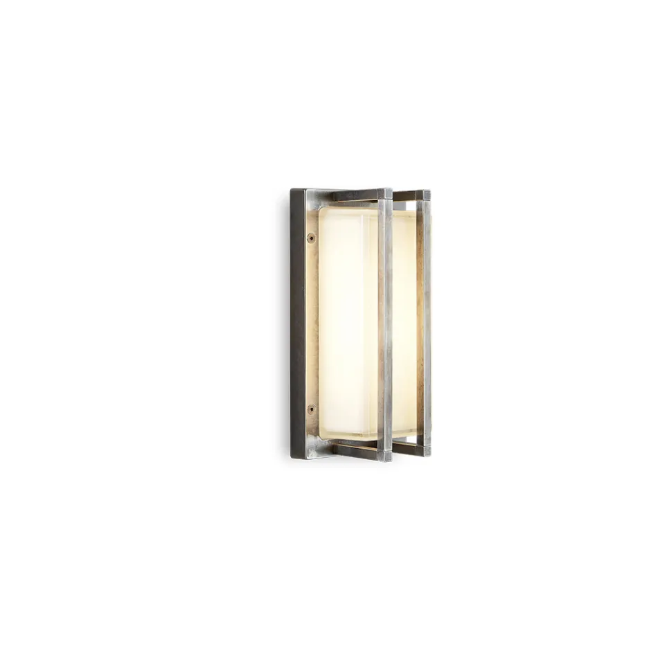 Vintage Brass Wall Lamp, E27 Socket, and Atmospheric Light Made in Italy - Crystal Viadurini