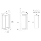 Vintage Brass Wall Light Made Entirely in Italy - Crystal Viadurini