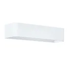 Indoor Led Wall Lamp in White, Black or Corten Aluminium - Renella Viadurini