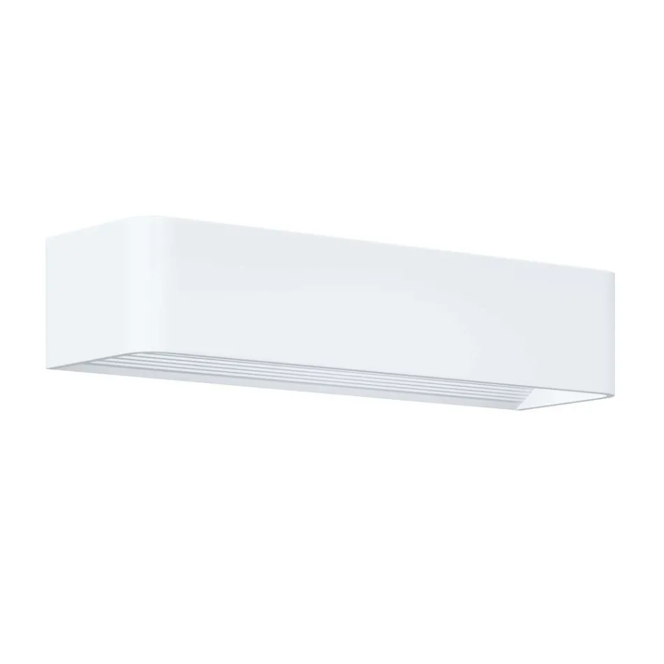 Indoor Led Wall Lamp in White, Black or Corten Aluminium - Renella Viadurini