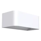 Indoor Led Wall Lamp in White, Black or Corten Aluminium - Renella Viadurini