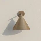 Outdoor Wall Light in Brass and Glass Made in Italy - Rain Viadurini