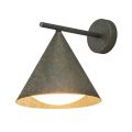 Outdoor Wall Light in Brass and Glass Made in Italy - Rain