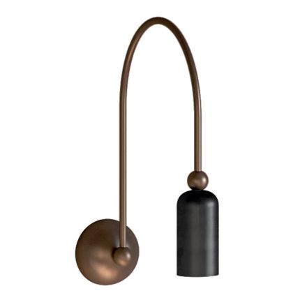 Inteno Wall Light in Different Finishes Made in Italy - Lady Viadurini