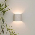 Modern two-tone nebulite wall lamp In-es.artdesign Punto Luce design