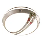 Garden Wall Lamp or Ceiling Lamp in Hand Painted Aluminium - Brindisi Viadurini